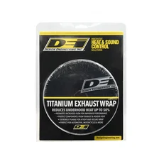 Black Titanium Exhaust Wrap 2" x 50' 010003 image 4