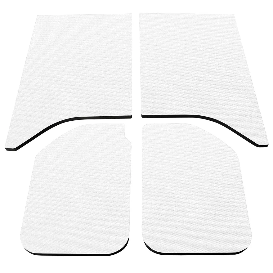 '11-'18 Wrangler JK 2-Door White Original Finish Headliner Only 050142