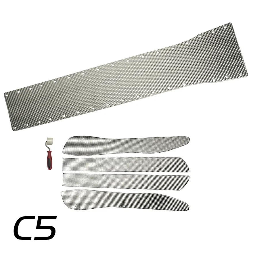 C5 Corvette Trans Tunnel Heat Shield Complete Kit 050530