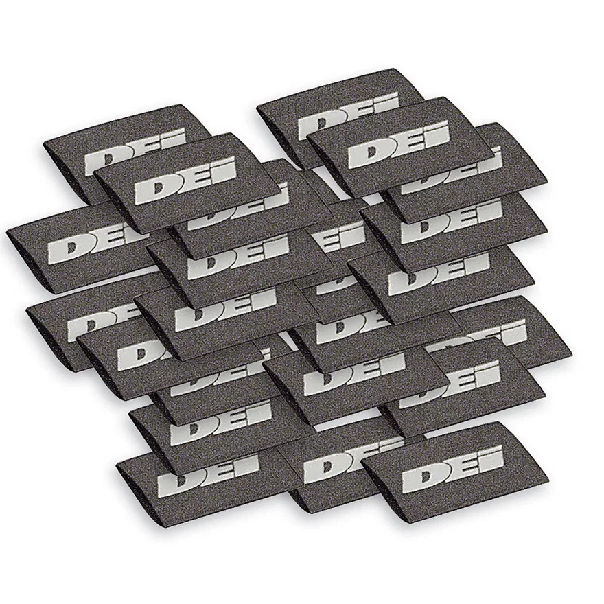 Spark Plug Wire / Boot Shrink Tubes 18mm x 1.5" Black 010810