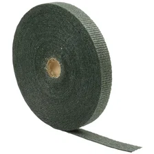 Black Glass Fiber Exhaust Wrap 1" x 100' 010118 image 1