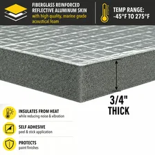 Boom Mat Under Hood Thermal Acoustic Lining 32 in. x 54 in. 12 sq. ft. 050130 image 3