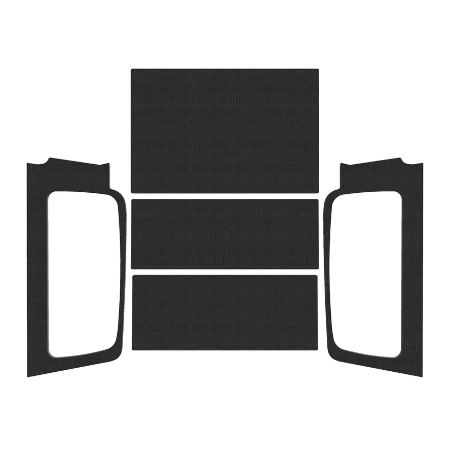 '04-'06 Wrangler LJ Black Original Finish Complete Headliner Kit