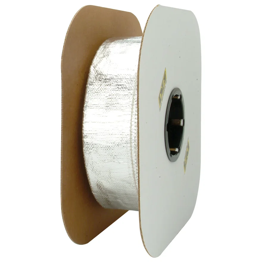 Heat Sheath Aluminized Sleeving 1.25" x 50' 010404B50