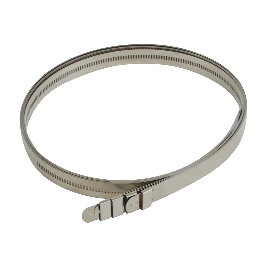 Stainless-Steel Positive Locking Ties 12mm x 40" BULK 010217B