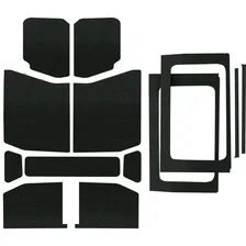 Wrangler JL 4-Door Black Original Finish Complete Headliner Kit 050178 image 1
