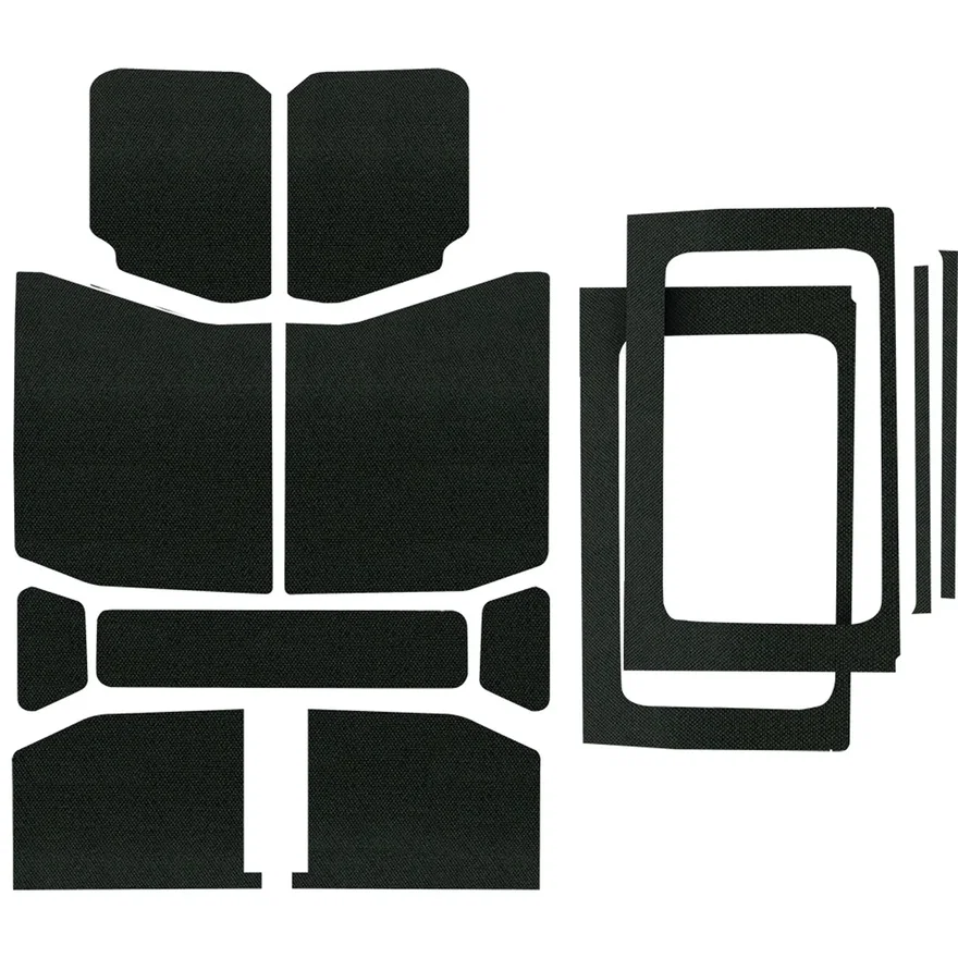 Wrangler JL 4-Door Black Original Finish Complete Headliner Kit 050178