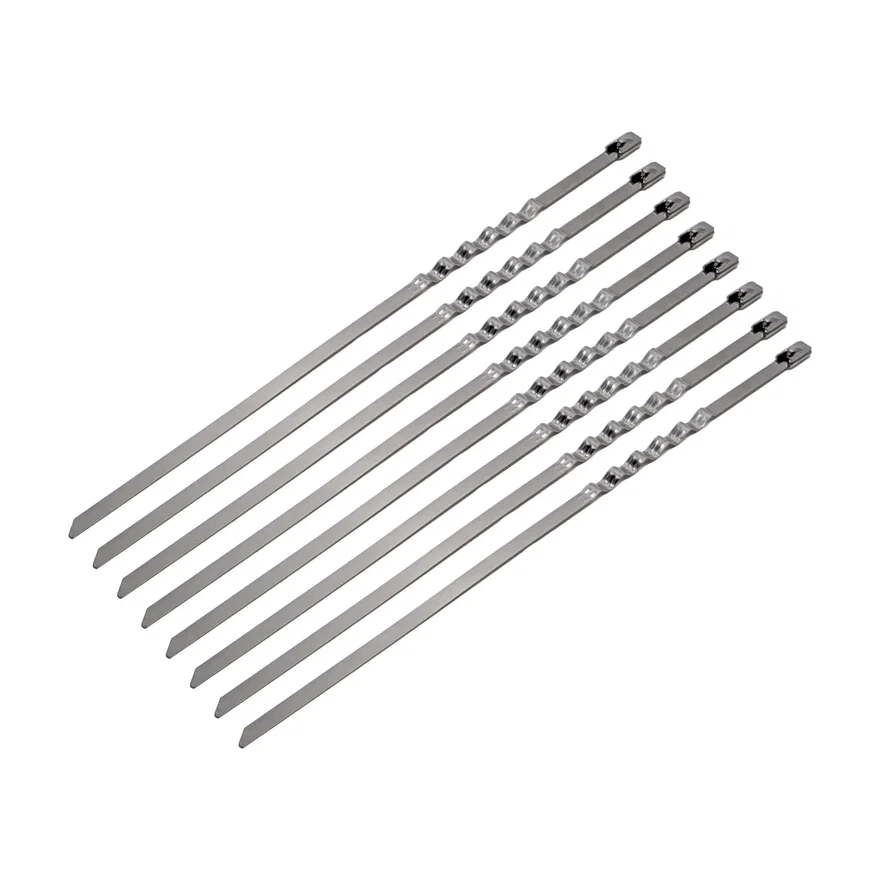 Lokjaw Locking Ties - 8" 9-Pack