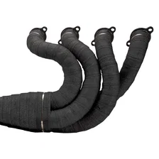 Black Glass Fiber Exhaust Wrap 2" x 25' 010099 image 8