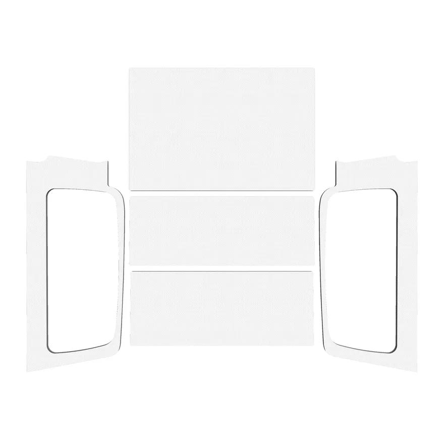 '04-'06 Wrangler LJ White Original Finish Complete Headliner Kit