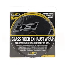 Black Glass Fiber Exhaust Wrap 2" x 50' 010108 image 2
