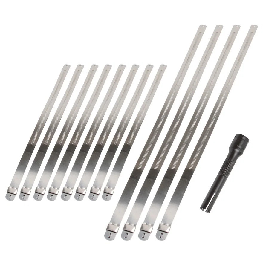 Stainless-Steel Positive Locking Tie Kit 010219