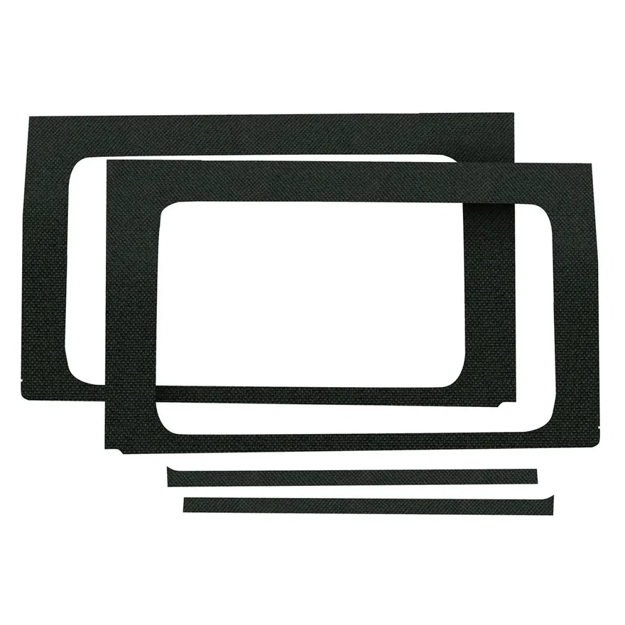 Wrangler JL 4-Door Black Original Finish Rear Side Window Only 050173
