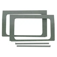 Wrangler JL 4-Door Gray Original Finish Rear Side Window Only 050174 image 1