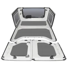 '11-'18 Wrangler JK 4-Door Gray Original Finish Complete Headliner Kit 050291 image 4