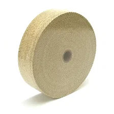 Tan Glass Fiber Exhaust Wrap 2" x 100' 010103 image 2
