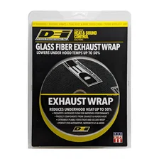 Black Glass Fiber Exhaust Wrap 1" x 50' 010107 image 2