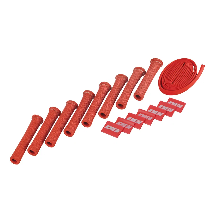 Protect-A-Boot and Wire Kit Red 8 Cylinder 010722