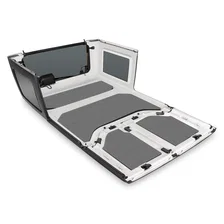 '07-'10 Wrangler JK 4-Door Gray Original Finish Headliner Only 050133 image 4