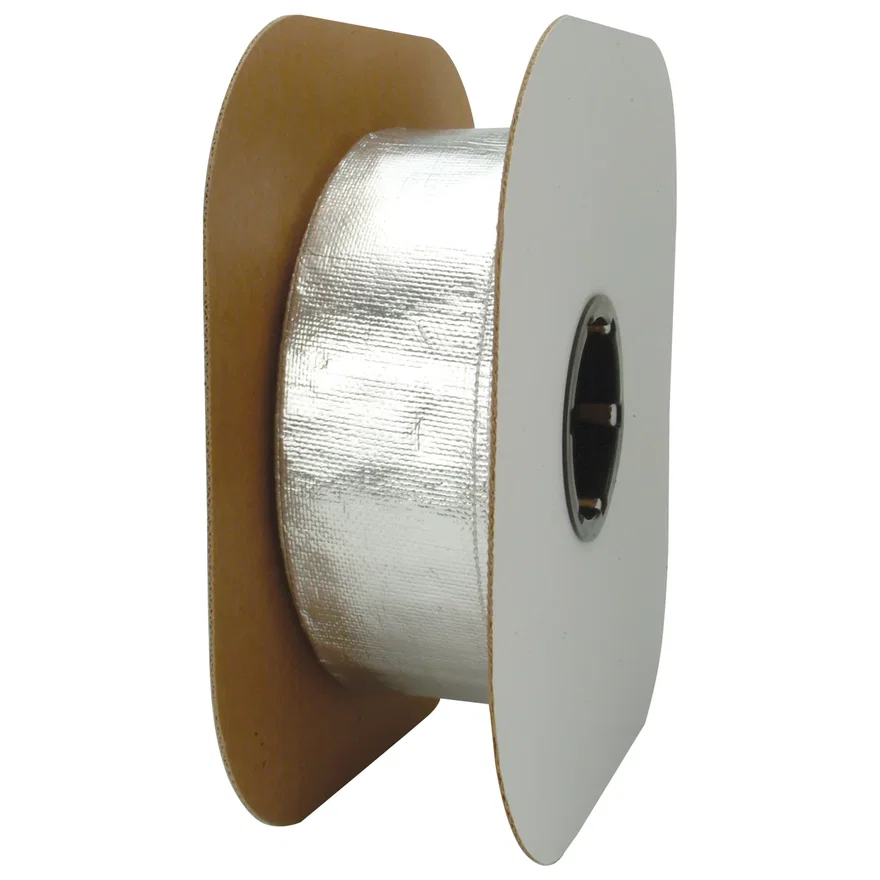 Heat Sheath Aluminized Sleeving 1.5" x 50' 010420B50
