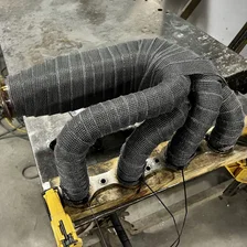 Black EXO Series Exhaust Wrap 1.5" x 30' 010058 image 5