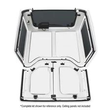 '11-'18 Wrangler JK 2-Door White Original Finish Rear Side Window Only 050154 image 4