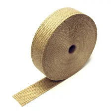 Tan Glass Fiber Exhaust Wrap 2" x 100' 010103 image 1