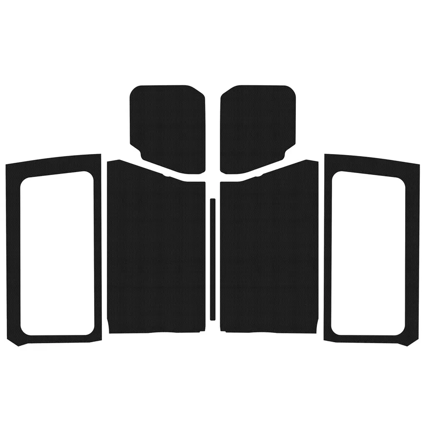 Wrangler JL 2-Door Black Original Finish Complete Headliner Kit 050280