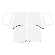 '11-'18 Wrangler JK 2-Door White Original Finish Complete Headliner Kit 050287 image 1