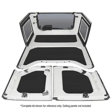 '11-'18 Wrangler JK 4-Door Black Original Finish Rear Side Window Only 050149 image 4