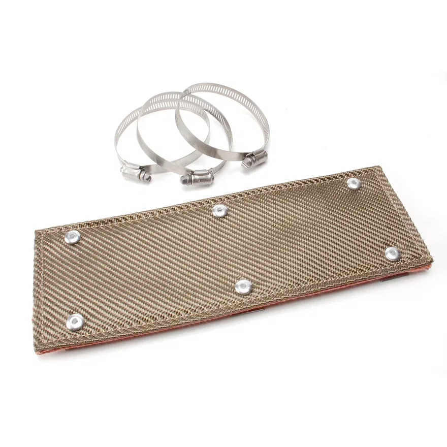 Titanium Pipe Shield  4 in. x 12 in. 010454