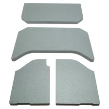 '07-'10 Wrangler JK 4-Door Gray Original Finish Headliner Only 050133 image 1