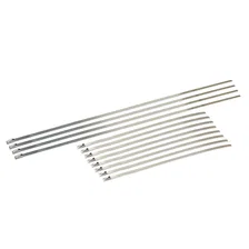 Stainless-Steel Locking Ties 8" + 14" Pack 010205 image 1