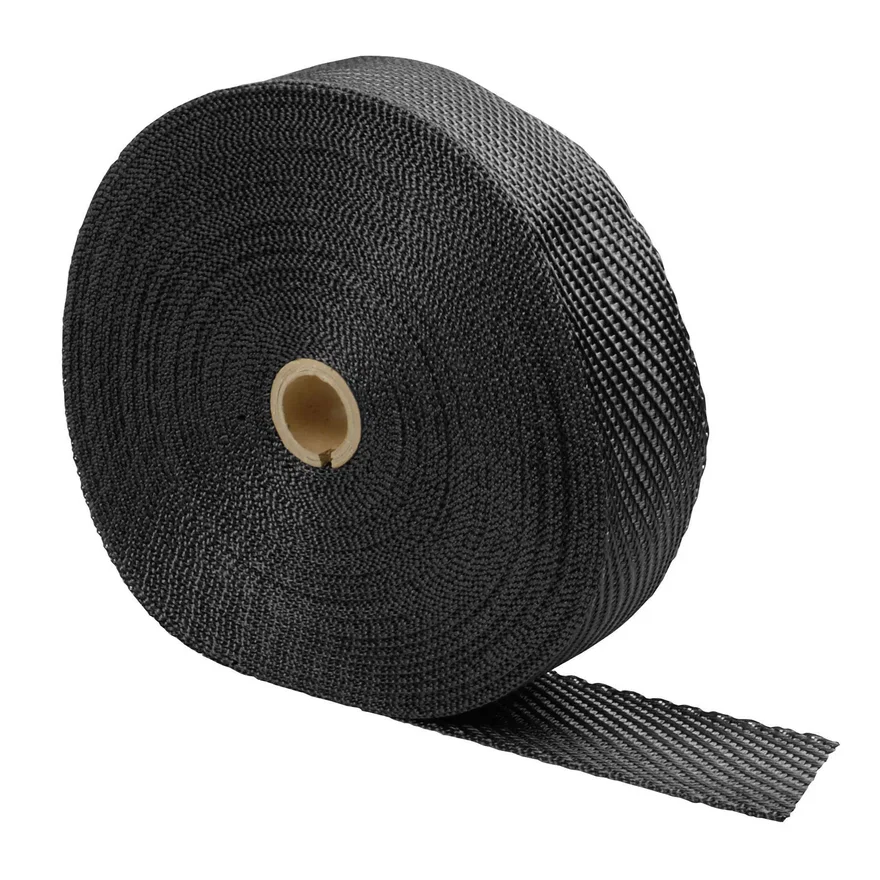 Black Titanium Exhaust Wrap 2" x 100' 010002