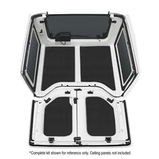 '11-'18 Wrangler JK 2-Door Black Original Finish Rear Side Window Only 050152 image 4