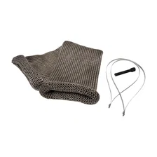 Titanium Knit Exhaust Sleeve 4" x 24" image 1