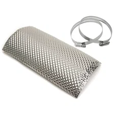 Stainless Steel Pipe Shield 6" x 12" image 1