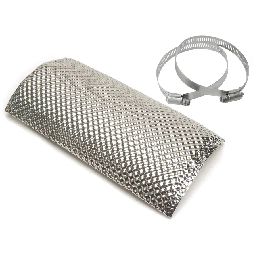 Stainless Steel Pipe Shield 6" x 12"