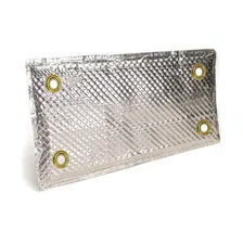 Stainless Steel Heat Shield Pad 4" x 8" image 1