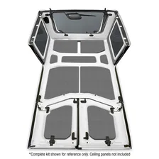 Wrangler JL 4-Door Gray Original Finish Rear Side Window Only 050174 image 4