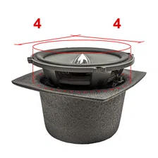 DEI 50311 Speaker Baffles 4" Slim 050311 image 6