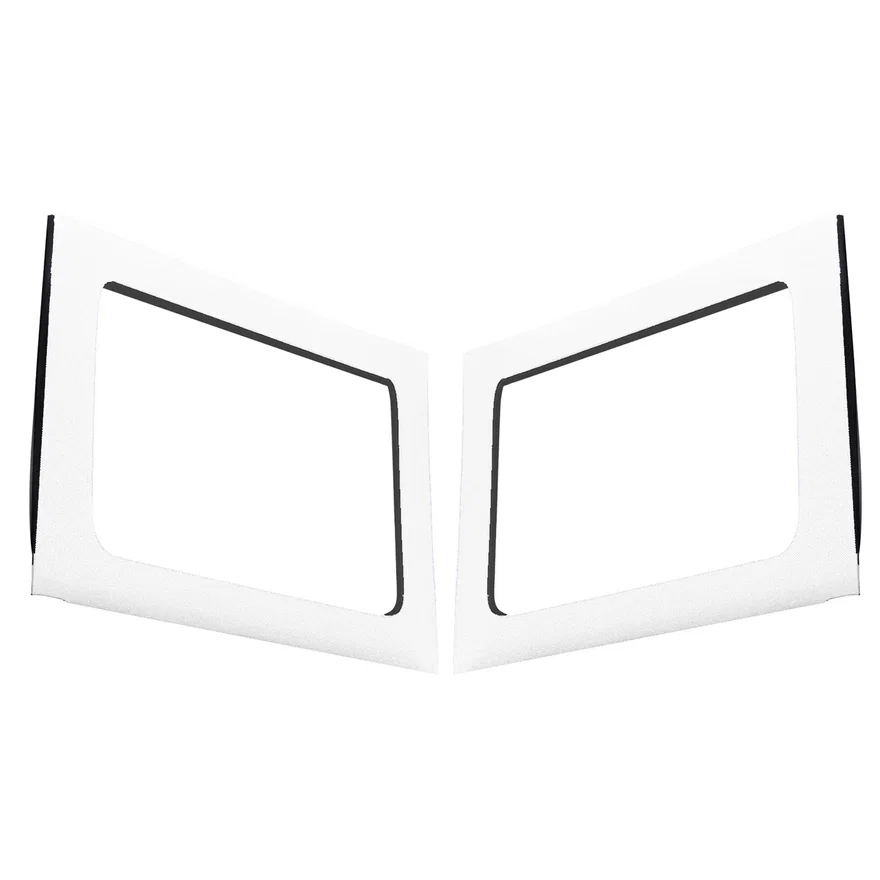 '11-'18 Wrangler JK 4-Door White Original Finish Rear Side Window Only 050151