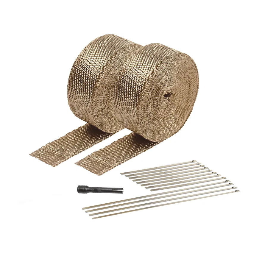 Titanium Exhaust & Pipe Wrap Kit 010095