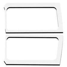Wrangler JL 2-Door White Original Finish Rear Side Window Only 050270 image 1