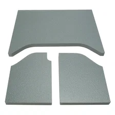 '07-'10 Wrangler JK 2-Door Gray Original Finish Headliner Only 050134 image 1