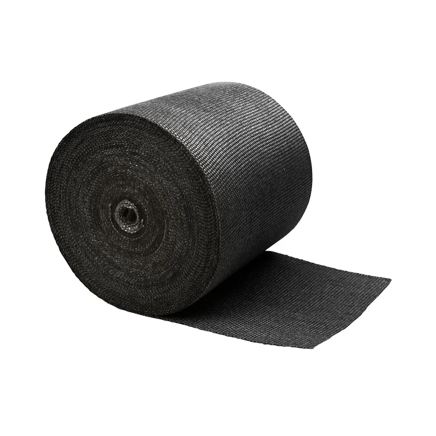 Black Glass Fiber Exhaust Wrap 6" x 100' 010198