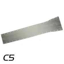 C5 Corvette Trans Tunnel Heat Shield Plate Only 050525 image 1