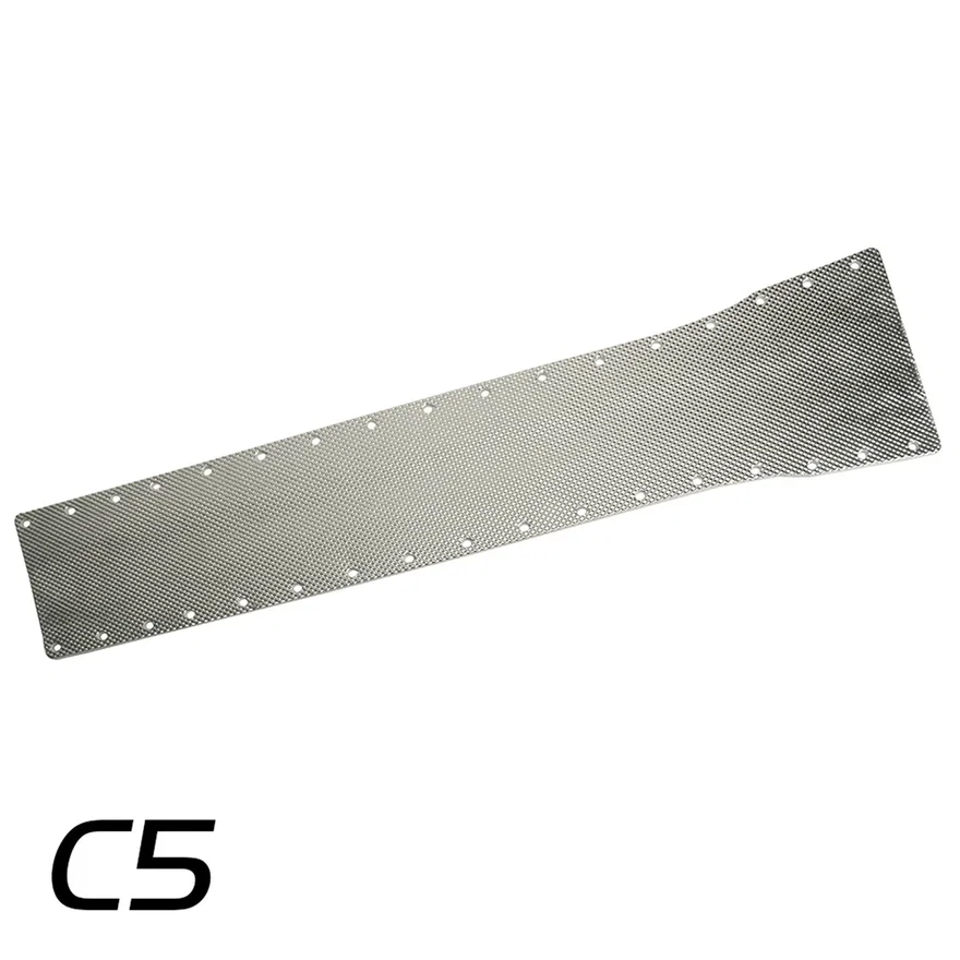 C5 Corvette Trans Tunnel Heat Shield Plate Only 050525