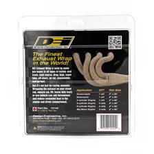 Tan Glass Fiber Exhaust Wrap 2" x 50' 010102 image 2