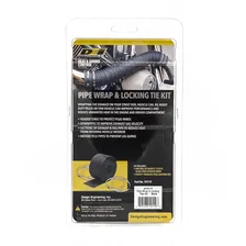 Black Pipe Wrap & Locking Ties Kit 010119 image 2